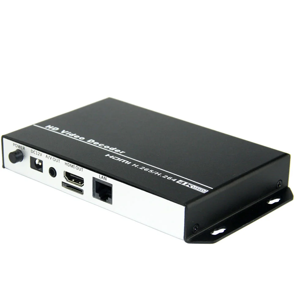 Bestpreis H.264 H.265 4K IP Zu Decoder Video Streaming Encoder Decoder H264 H265 Hardware