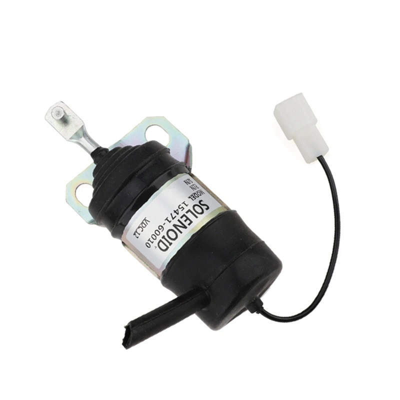 Fuel Shut Off Solenoid 15471-60010 12V Fuel Shut Off Solenoid 052600-1000 15471-60013 for Tractor Part Generator Stop Solenoid
