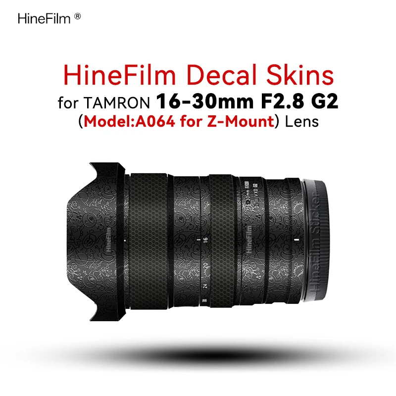 

Customized Skin For Tamron16-30mm F2.8 G2 for Nikon Mount Lens Sticker 1630 Lens Decal Skin Wrap Cover for Tamron 16-30 F2.8
