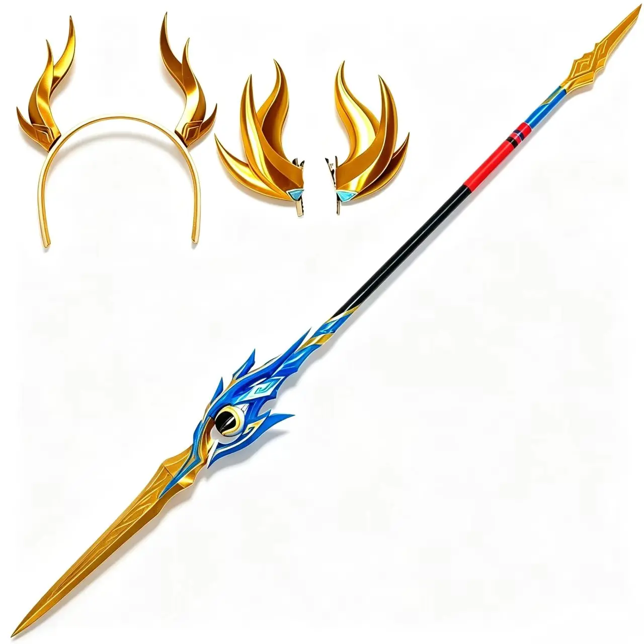 Dan Heng · Tenghuang Spear Cosplay Props Game Honkai: Star Rail Halloween Christmas Fancy Party Costumes Accessories