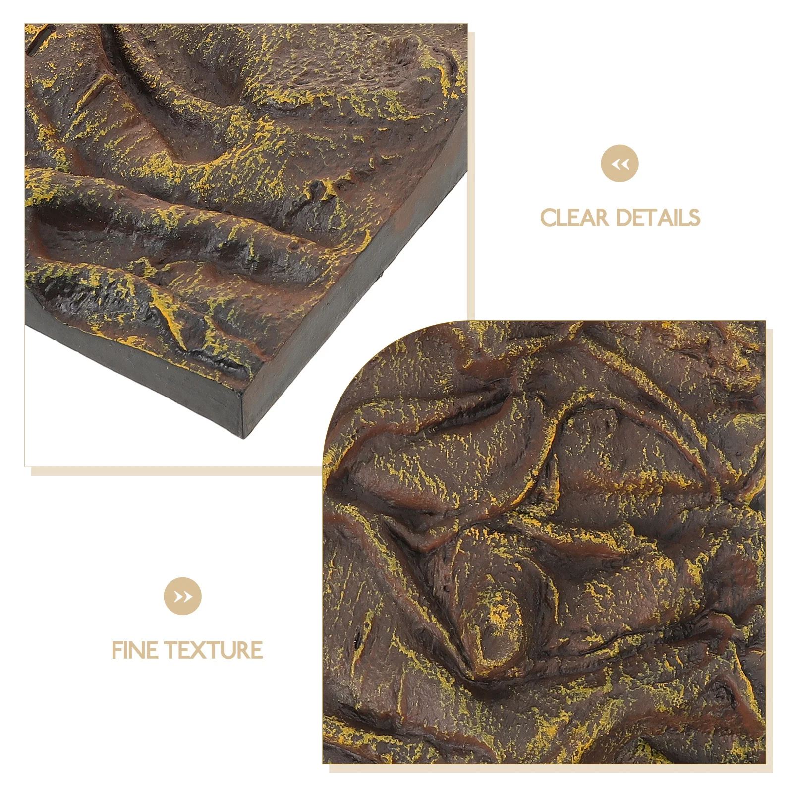 

Aquarium Background for Tank Turtle Habitat Decorative Board Stable Materials Long Lasting Vivid Visuals Terrarium Background