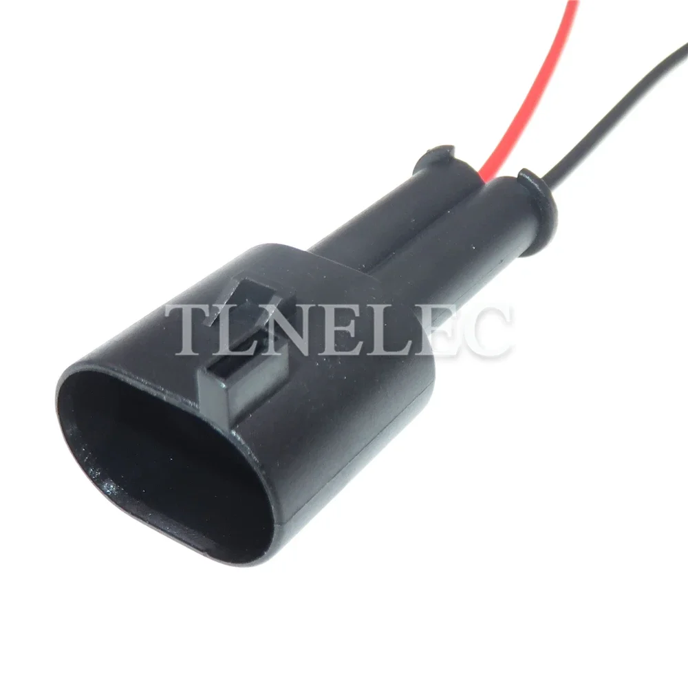 Conector sellado con Sensor de rueda delantera de bomba ABS automática de 2 pines con cables, enchufe de Terminal de cableado de coche 357973332 357973202   6N 0927997 A