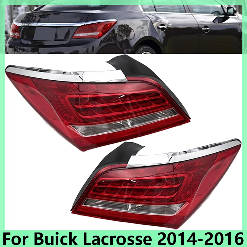 

For Buick Lacrosse 2014 2015 2016 Car Rear Tail Light Stop Warning Brake Signal Light Lamp Accessories 9011017 9011018