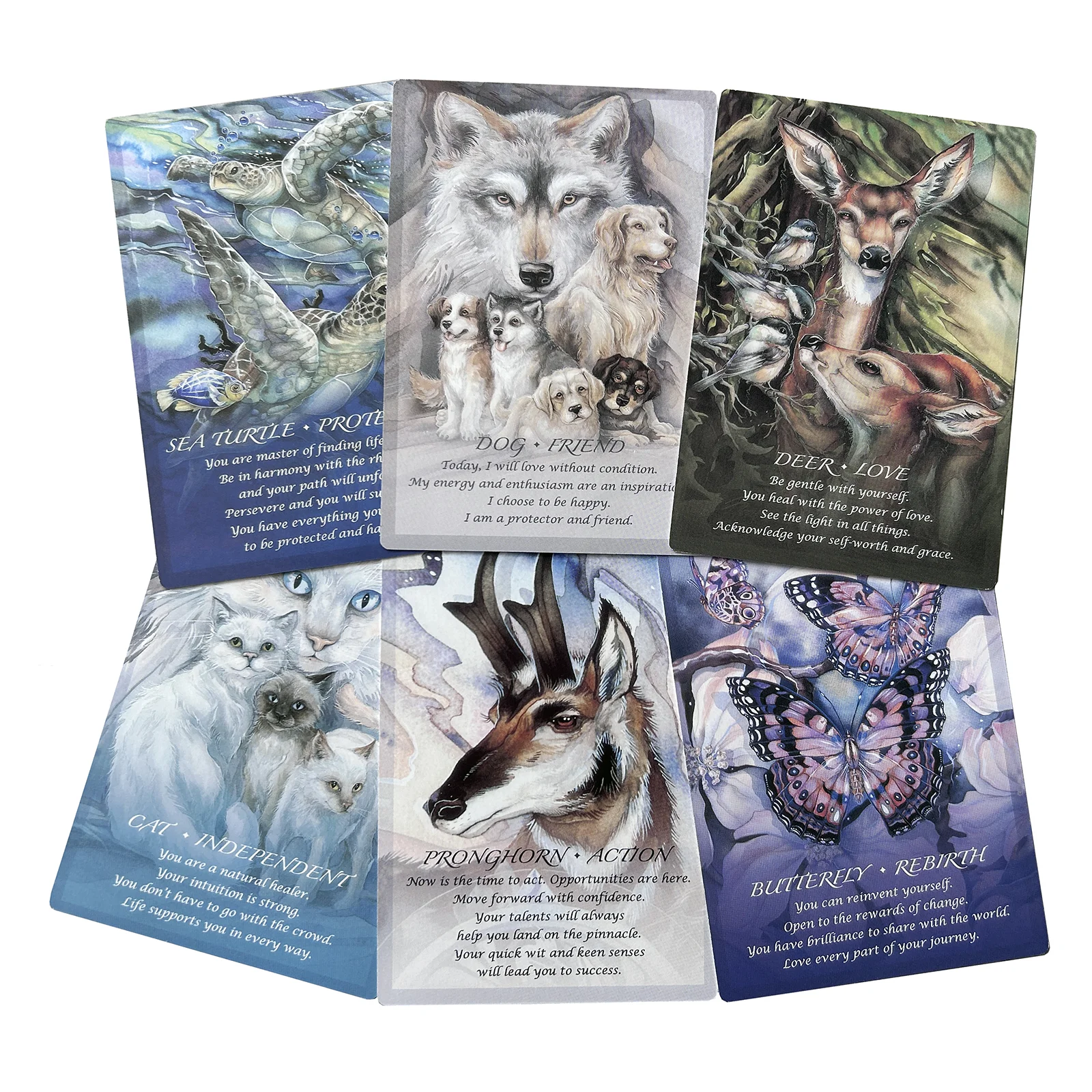 Hot Sell oracle Card Decks 12x8 Board Game for Divination Personal Use Tarot Deck Party Games Full English Tarot Cards.