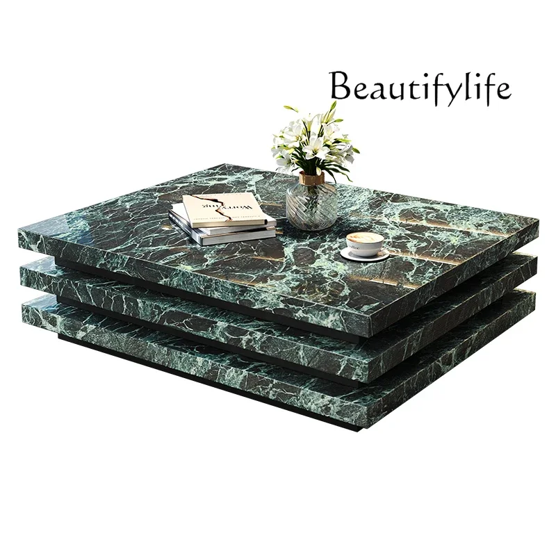 

W Large Size Vintage Side Table Professional Beauty Room Decor Fashion Clear Coffee Table Funky Mesas Bajas Trendy Furniture