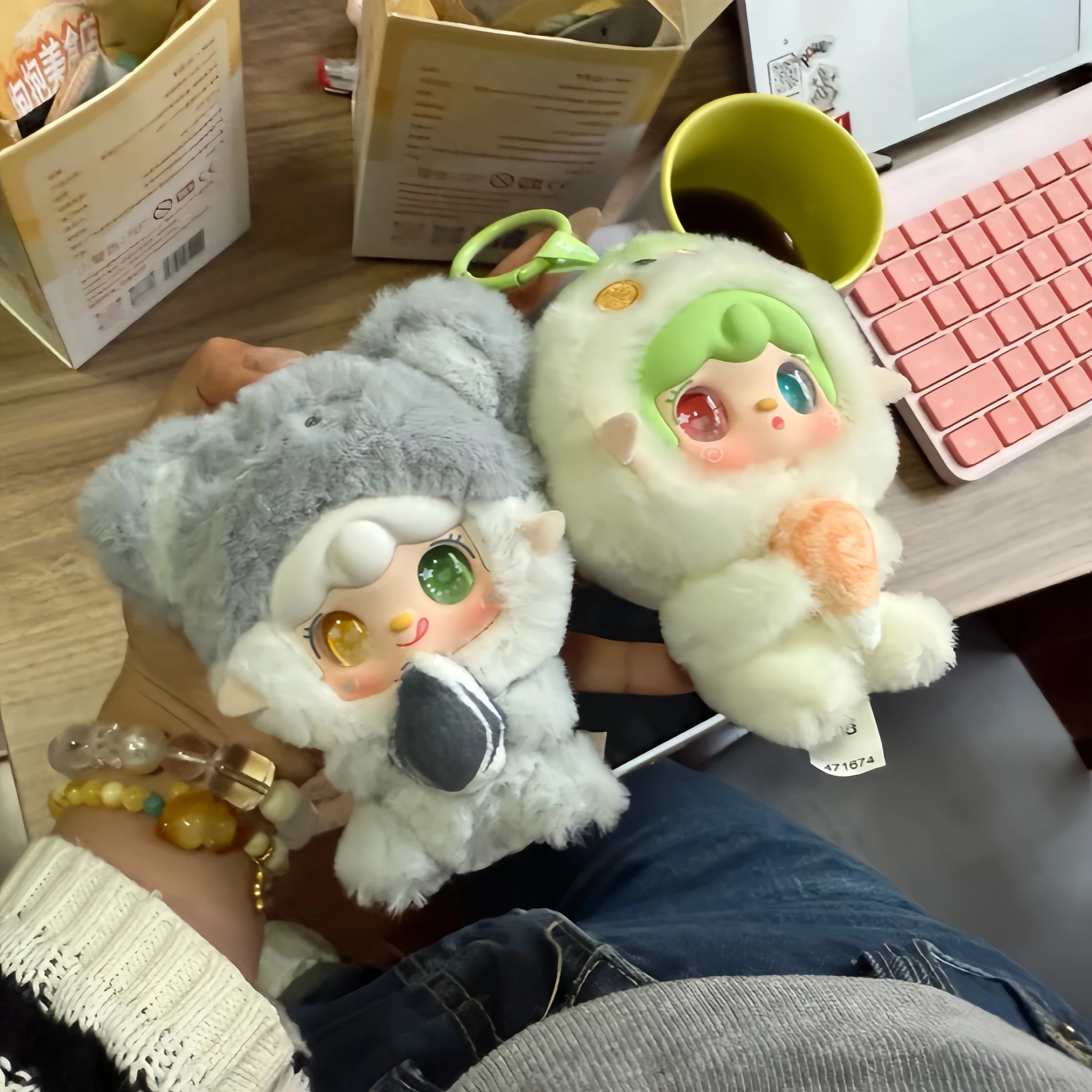 

New Yooki V10 Hug Food Shop Goumet Restaurant Series Vinyl Doll Blind Box Bag Pendant Doll Collection Decor Girl Surprise Gift