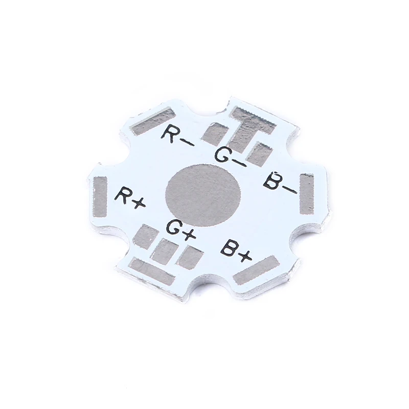 10PCS Aluminum Lamp RGB Base Plate PCB Board Heatsink Radiator Substrate 20mm Star DIY Cooler for High Power Watt LED 1W 3W 5W