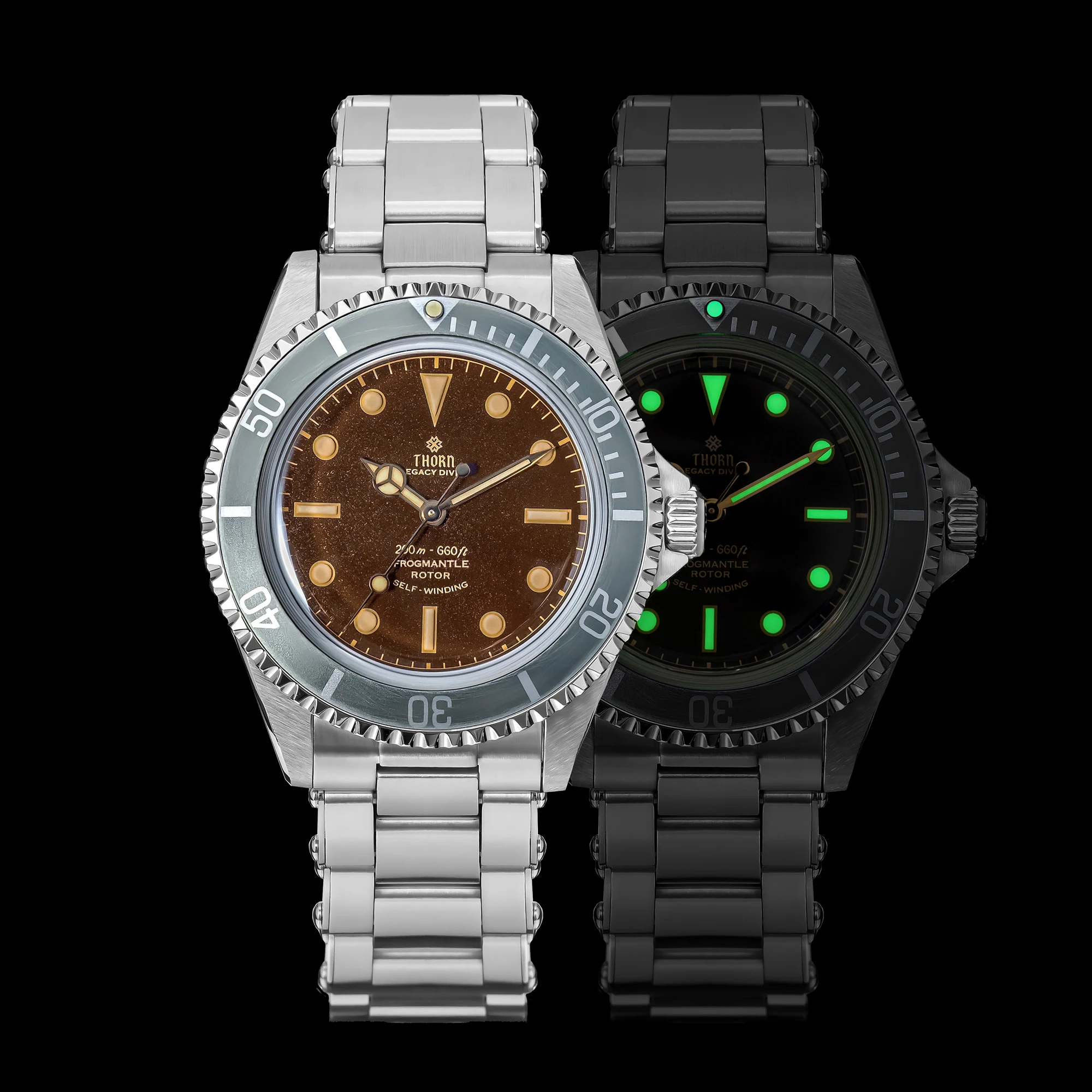 THORN T023 New Diver Watch Men - Vintage Collectible Watches review and price
