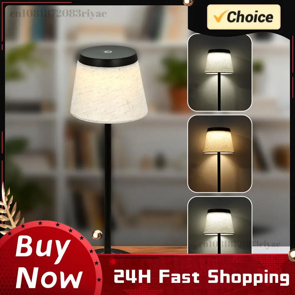 

Перезаряжаемые настольные лампы с аккумулятором 1800 мАч, сенсорное управление, регулировка яркости, для столовой и спальни