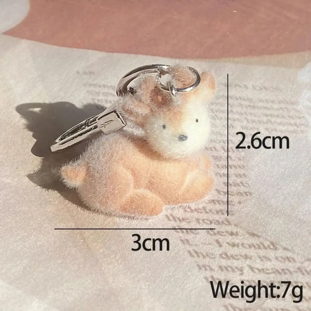 2025 Flocking Alpaca Resin Charms Mini Jewelry Accessories Elk Pendant Kawaii Fluffy Animal