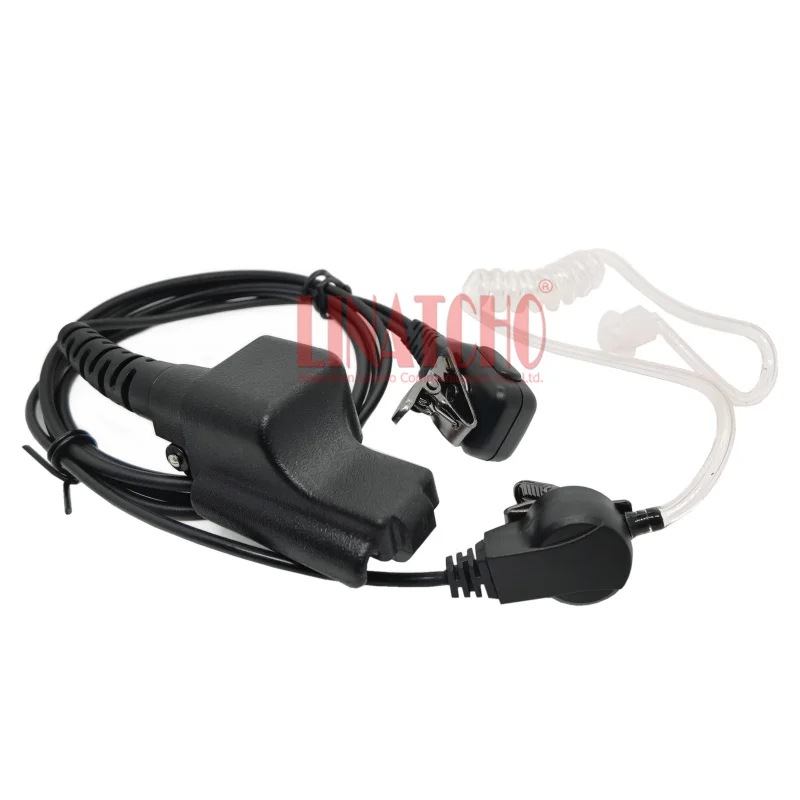 GP900 MTX838 HT1000 XTS5000 XTS2500 PTT Mic 2-Way راديو أنبوب سماعة سماعة الأذن