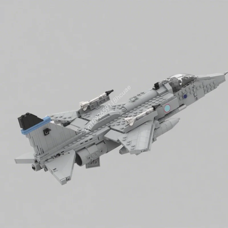 748 قطعة MOC SEPECAT جاكوار GR الخالق نموذج اللبنات البناء تجميع لعبة DIY بها بنفسك الإبداعية الطوب هدايا عيد الميلاد الاطفال