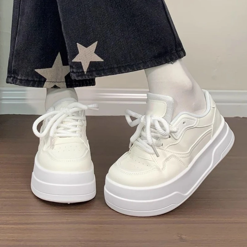 Breathable Mesh Women Sneakers Bread Shoes White 2026 Summer Casual Comfortable Student Fashion Versatile Walking Shoes