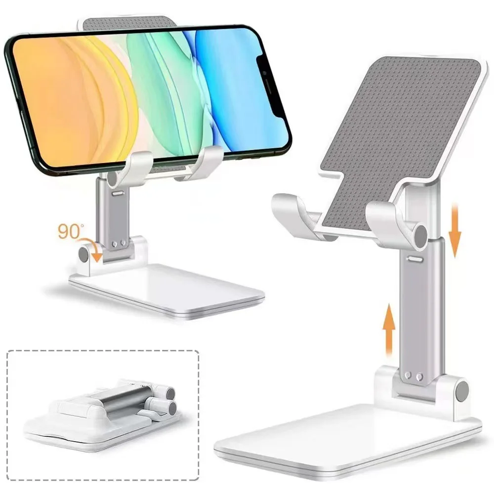 

Desktop Phone Holder Stand Mobile Phone Support Adjustable Angle Height Cell Phone Stand Universal for All Smart Phones