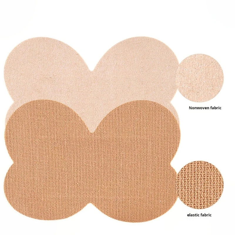 40JD Pack Of 10 Butterfly Underarm Sweat Pads Cotton Blend Breathable Disposable
