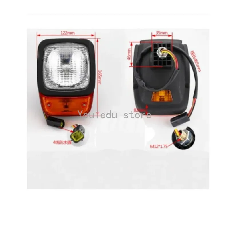 

Forklift Parts Front Combination Light Headlight/Turn Light Fit For Heli 12V