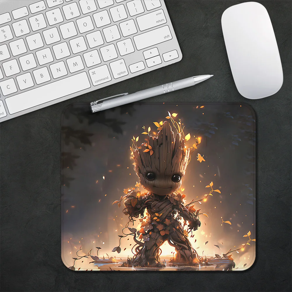 Baby Groots Gaming Mouse Pad XS Small Mousepad For PC Gamer Desktop Decoration Office Mouse Mat Deskmat Rug