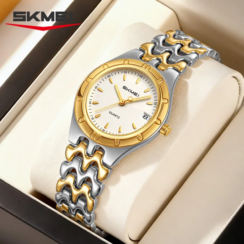 2637 New Elegant Compact Women's Quartz Watch Unique Steel Strip Waterproof Fashion Women's Luxury Watch Relojes De Mujer