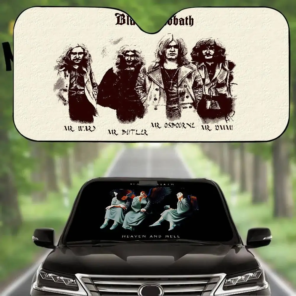 

Классический ремешок B-черный S-sabbath, солнцезащитный козырек на лобовое стекло автомобиля, складные передние чехлы для автомобиля, солнцезащитный козырек для автомобильных аксессуаров