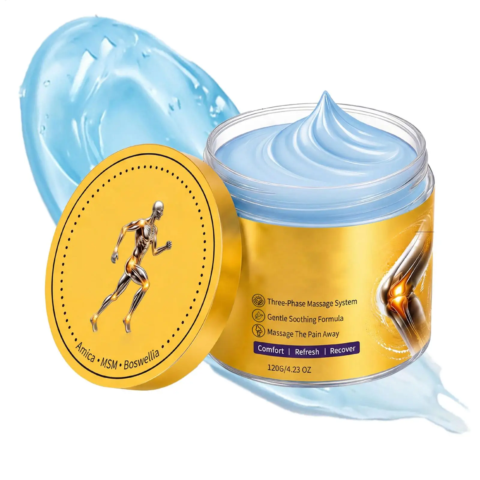 joint relaxing lotion Muscle Relaxer Cream Soothing Comfort Fast Absorbing Moisturizing Gel for Daily Body Back Neck Elbow Hand