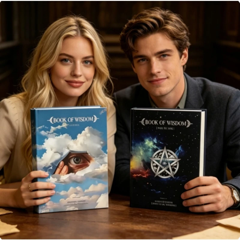 The Book of Wisdom is composed of two volumes: a blend of mysticism and spiritual wisdom, exploring profound reflection