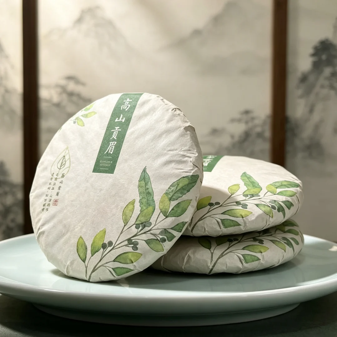300g/350g Chinese Lao-Bai-Cha Zipper Bags Shou Mei Fuding White Tea Cake Recyclable Sealing Packing Gift Bag