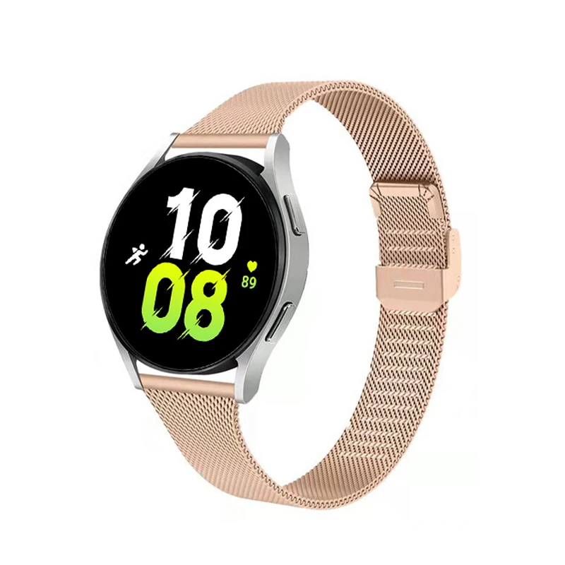 Slim Milanese Loop For Samsung Galaxy Watch 5Pro 45mm/4 Classic 42 46mm Stainless Steel 20mm Strap For Samsung Watch 4 5 40 44mm