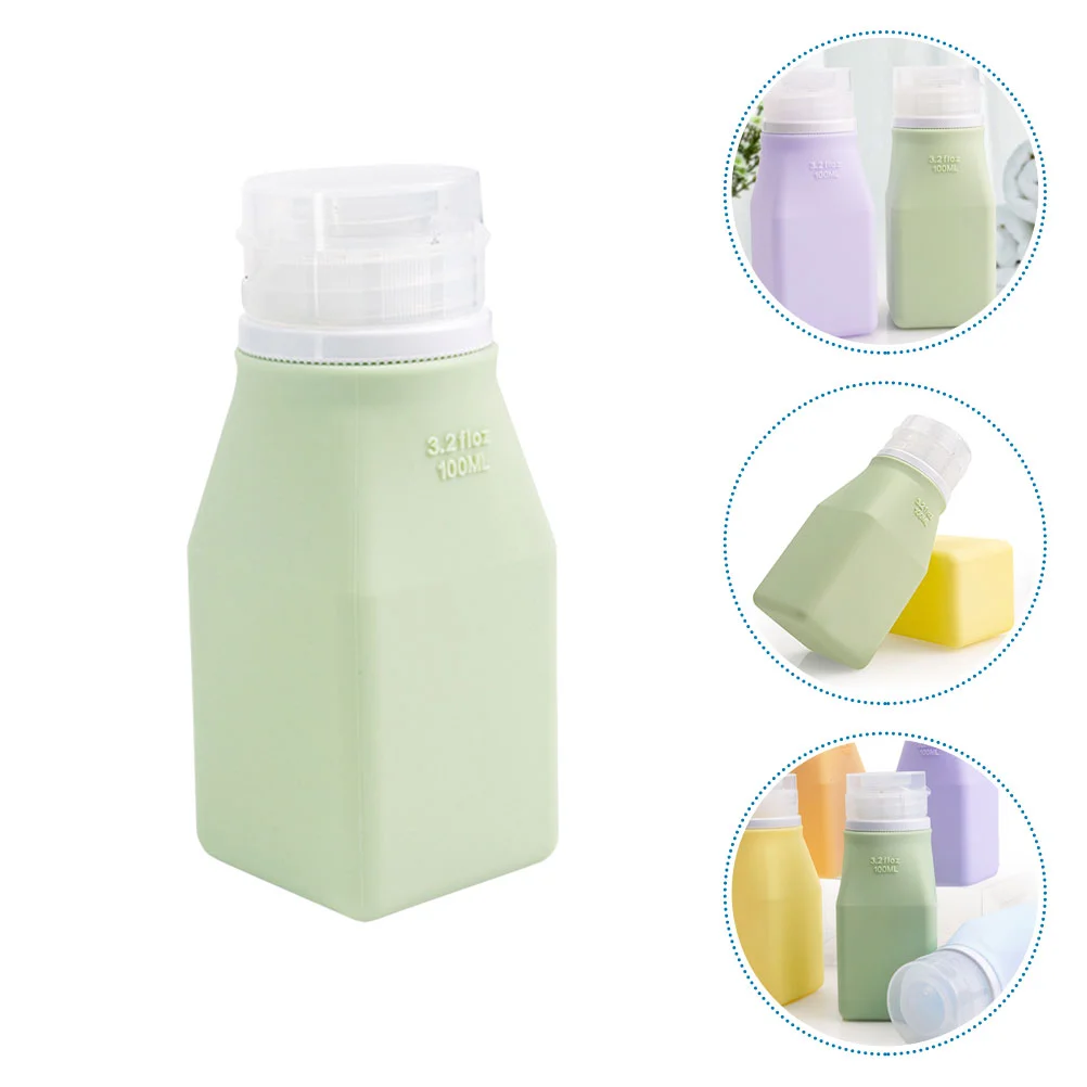 

Lotion Bottle Travel Shampoo Dispenser Kitchen Hand Soap Bottles for Liquids Storage Conditioner Silica Gel