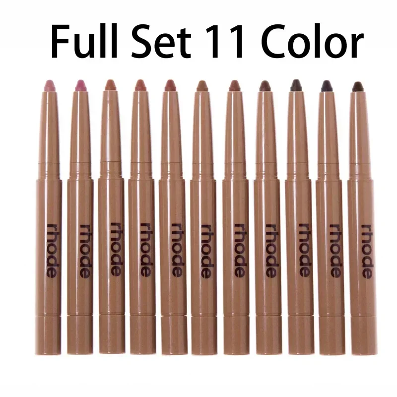 Hot Makeup Brand Lift Press Bend Lunge Twist Balance Lean Stretch Flex Spin Move Lip Liner Pencil Suit Lip Gloss Pocket Blusher