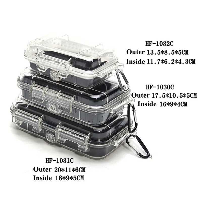 Caja estanca impermeable ABS con cierre sellado para equipo táctico - imagen 5