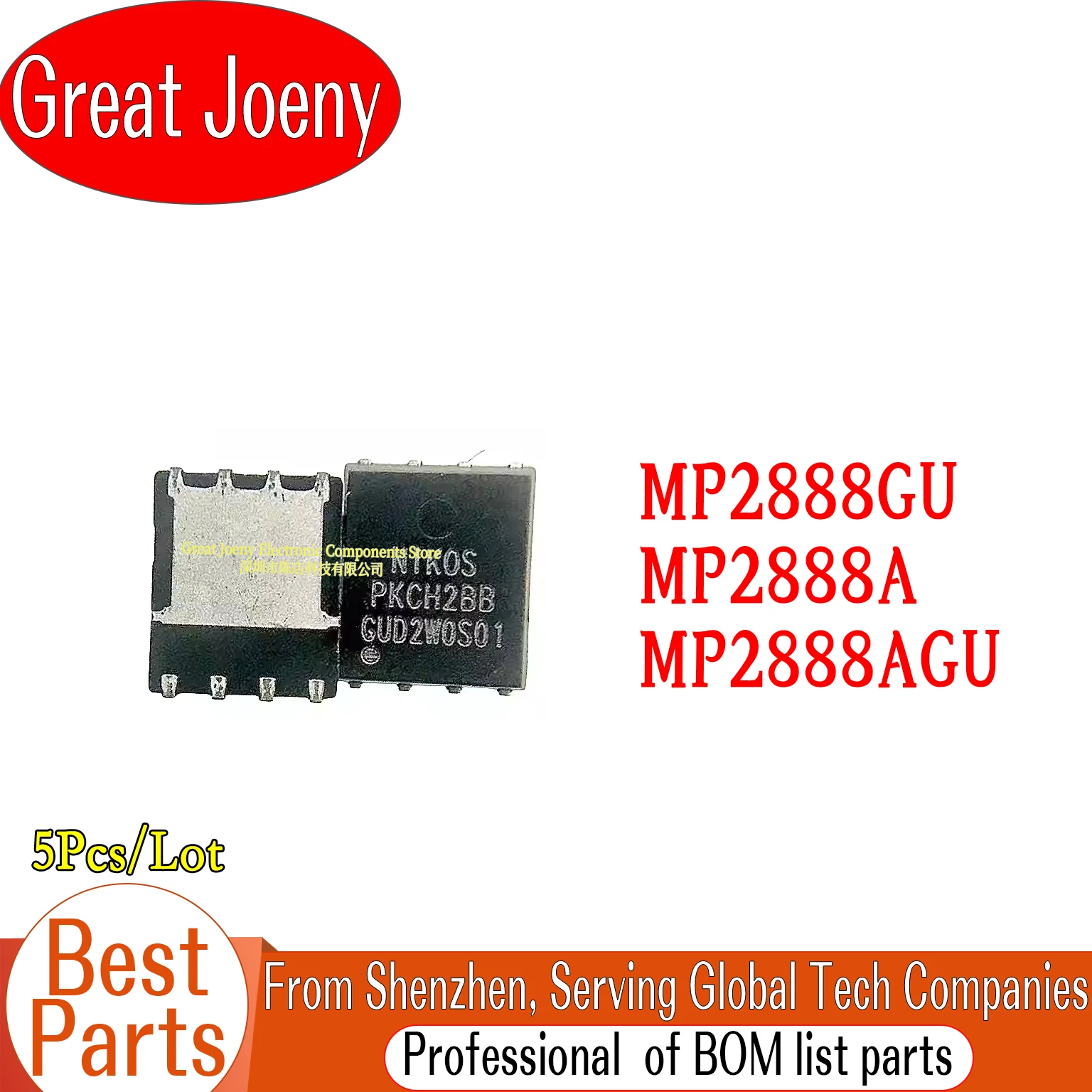 

(5piece)100% New PKCH2BB PKCH288 QFN-8 Chipset