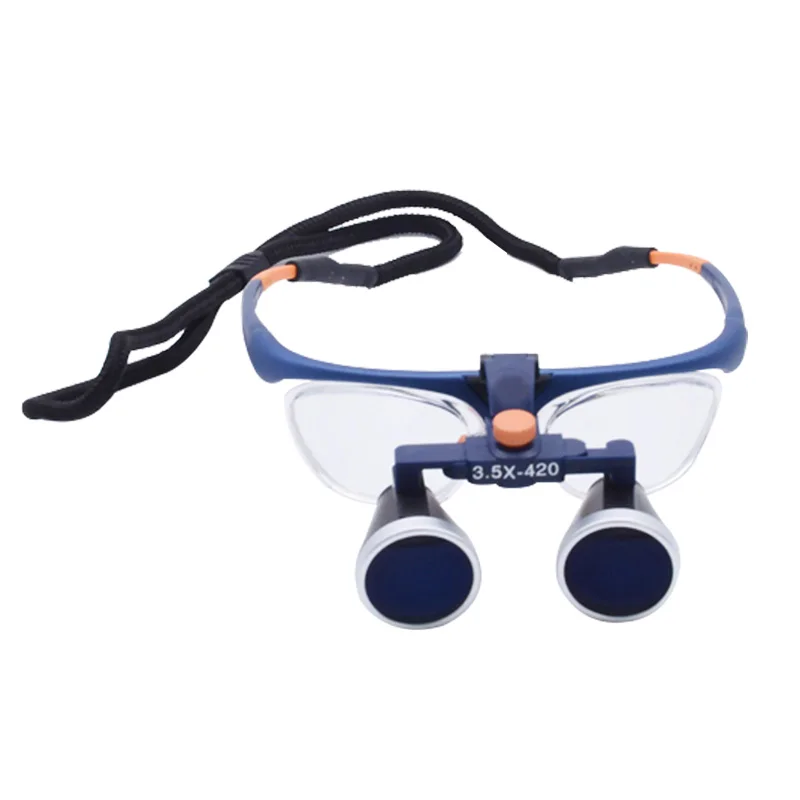 

2.5X 3.5X Two-way Spiral Magnifier Spectacle Type Magnifier for The Observation of Otolaryngology Oral Cavity Eye and Other