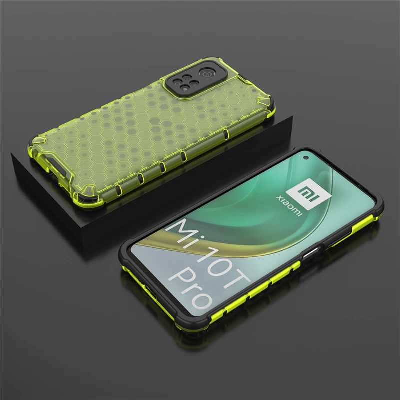 For Xiaomi Mi 10T 10 T Pro 5G Case Shockproof Rugged Armor Transparent Phone Case for Mi 10T Pro Mi10T Pro Mi 10 Lite Back Cover