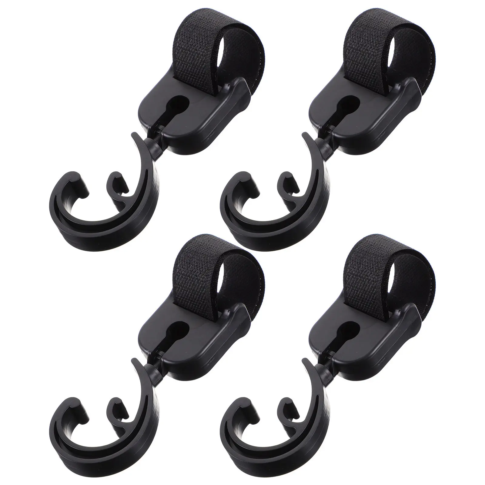 4Pcs Electromobile Hanging Hook Large Bearing Capacity Handlebar Storage Organizer Scooter Motorcycle Front Pole Hanger