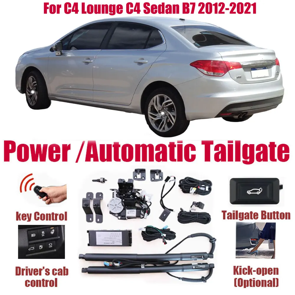 

For C4 Lounge C4 Sedan B7 2012-2021 Car Automatic Lifting kit Opening Trunk Electric Lift Tailgate