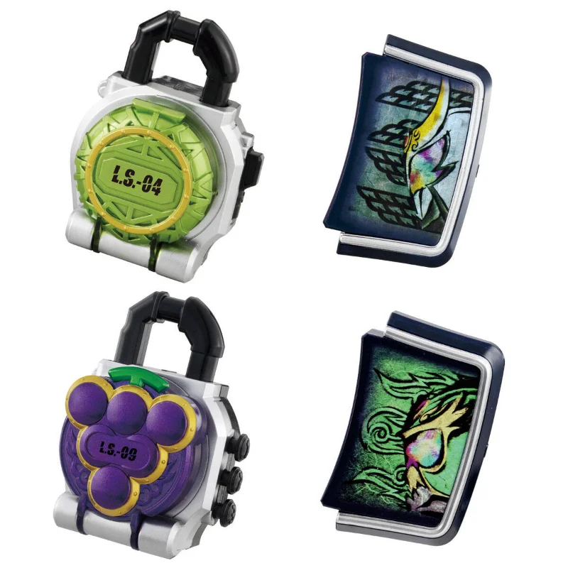 

In Stock, Ships Within 24 Hours, Bandai Kamen Rider Gaim DX Zangetsu Ryugen Lockseed Set, Articulated Figure Collectible