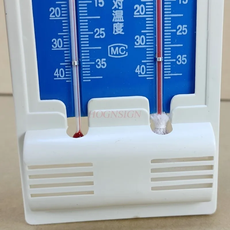 outdoor thermomether Dry-wet temperature hygrometer / high precision dry-wet bulb thermometer for teaching laboratory