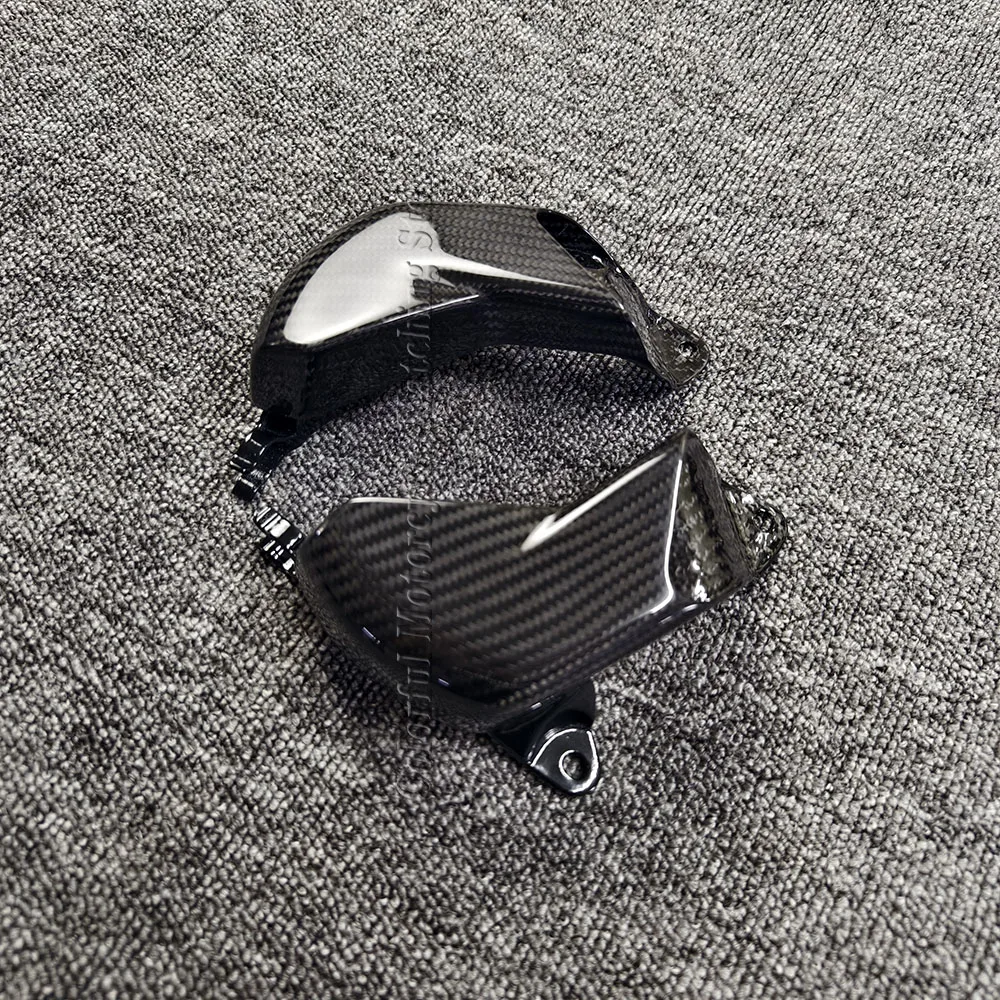 Carbon Fiber Motorcycle Front Brake Air Duct Caliper Radiator Cover For 1290 1390 super DuKe R/RR/R EVO