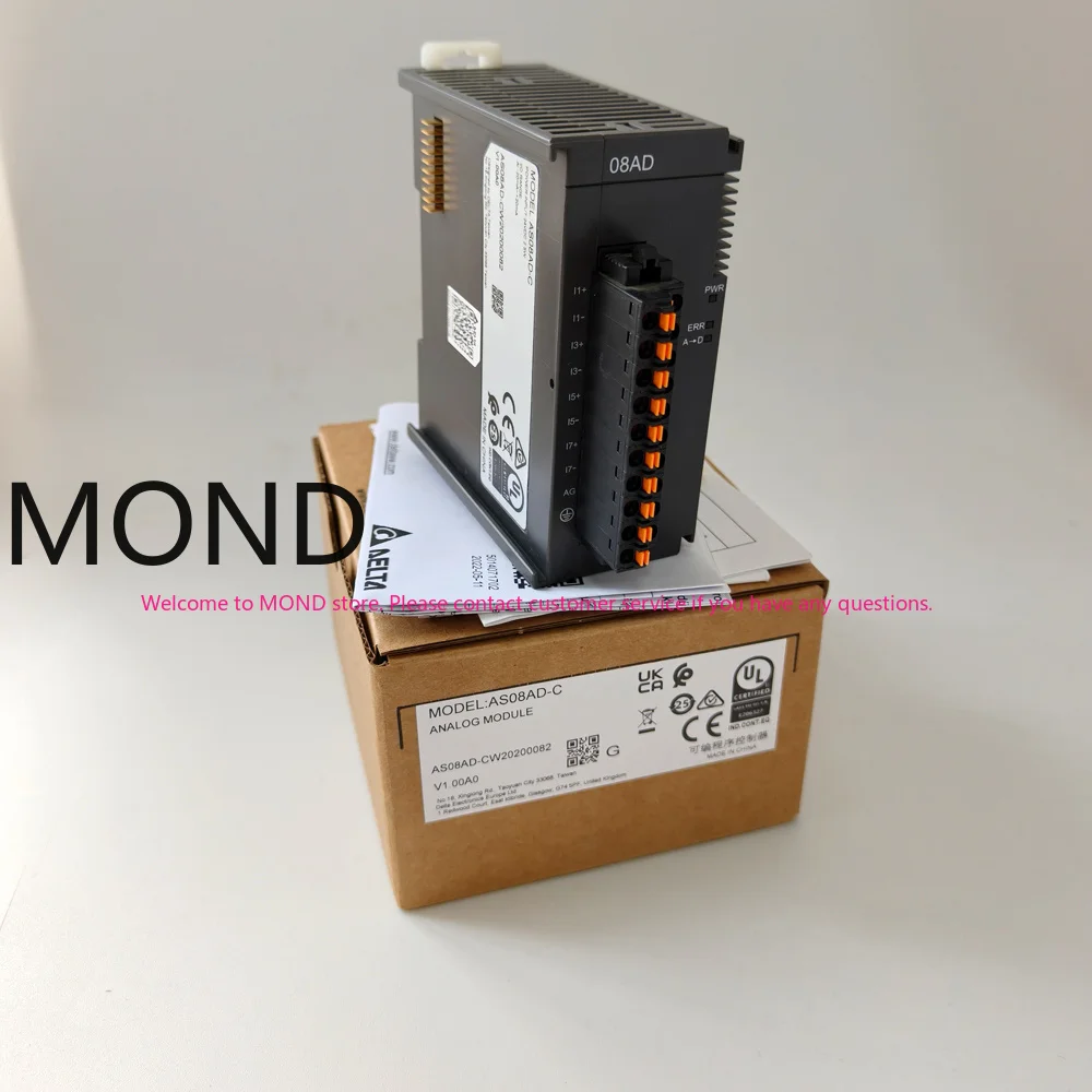 Delta AS Series Analog Module New Original AS04AD-A AS04DA-A AS08AD-B AS08AD-C AS06XA-A AS04RTD-A AS04TC-A AS02LC-A AS08TC-A