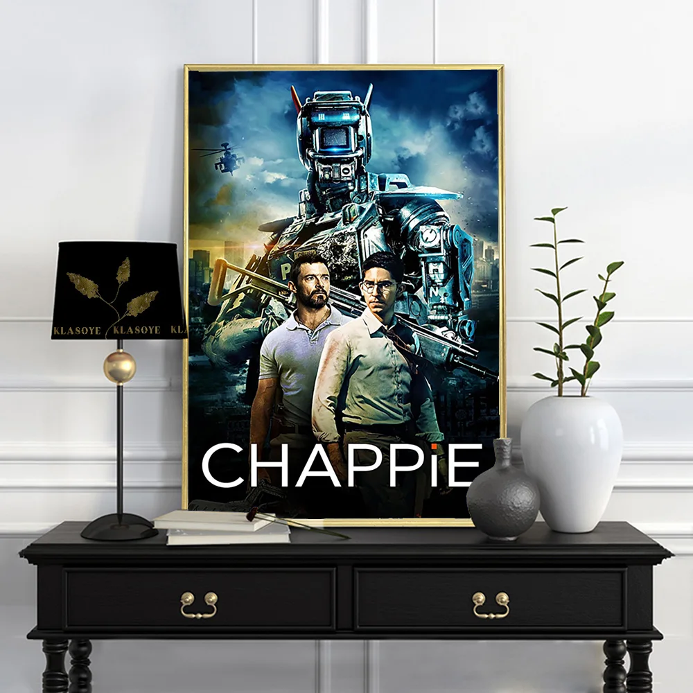 Chappie Science Fiction Film Art Print Poster Movie Mecha Canvas Painting Modern Wall Stickers Bedroom Decor