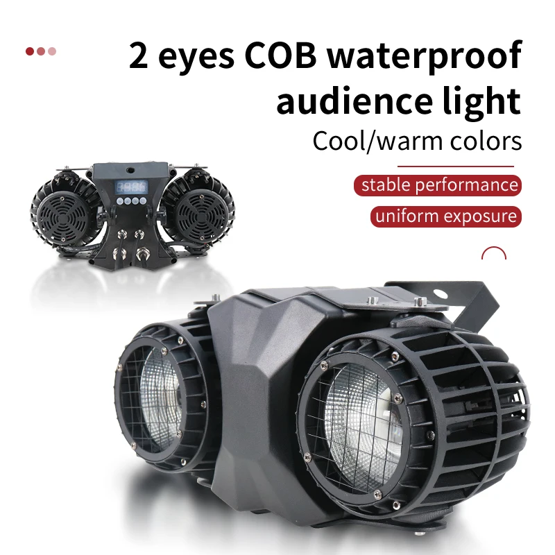 

4-10 шт. 200 Вт COB DMX Control DJ диско-оборудование барное освещение для танцпола холодный белый теплый белый водонепроницаемый сценический свет для аудитории