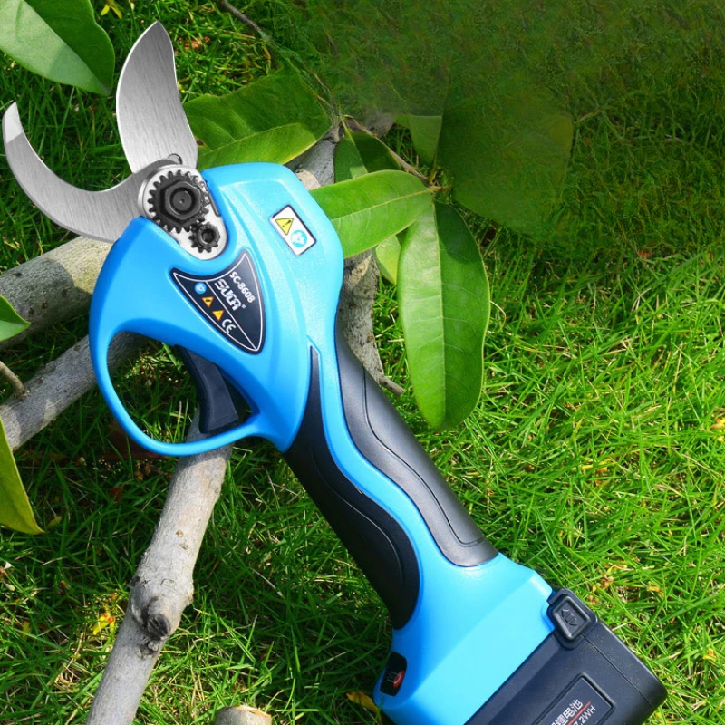 tree branch cutting, electric scissors, rechargeable lithium battery multi-functional garden strong electric scissors