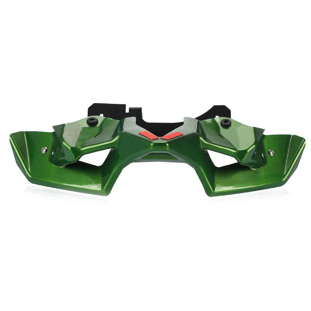 Z900 อุปกรณ์เสริมรถจักรยานยนต์ด้านหน้าสปอยเลอร์ Winglet Aerodynamic Wing สปอยเลอร์สําหรับ KAWASAKI Z900 Z 900 2020 2021 2022 2023 2024