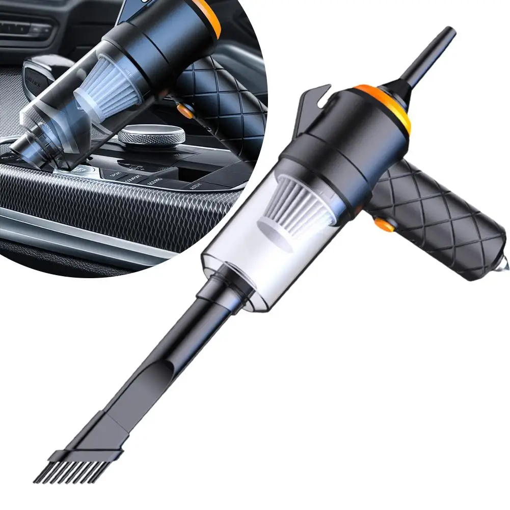 

Автомобильный пылесос Портативный беспроводной мощный всасывающий ручной пылесос для продувки и всасывания 2 в 1, ручной пылесос для автомобиля, дома, домашнего животного Offic U1S5
