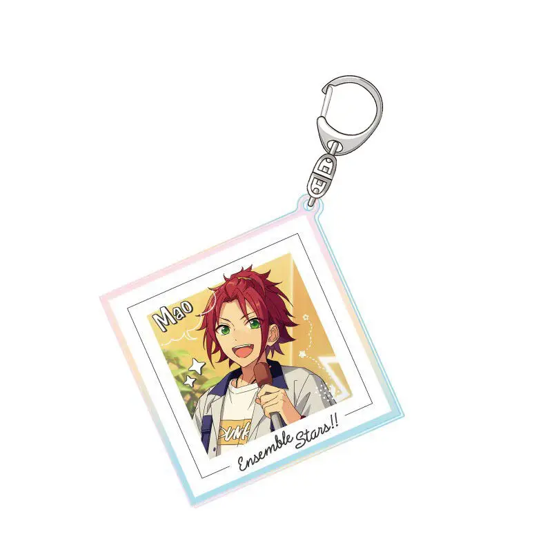 Anime Store Ensemble Stars!! Shinobu Sengoku Midori Takamine Acrylic HD Figure Keychain Pendant Decor Fans Charm Gifts About 6cm