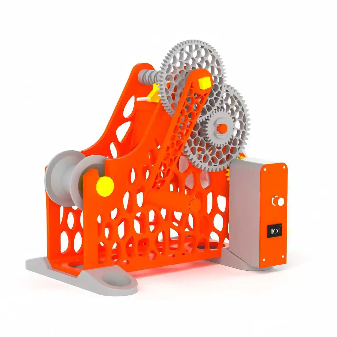 

High-Speed Electric 3D Filament Winder - Motorized Spool Wrapping Tool with Motor Efficient for 3D Printing Filament Consumables
