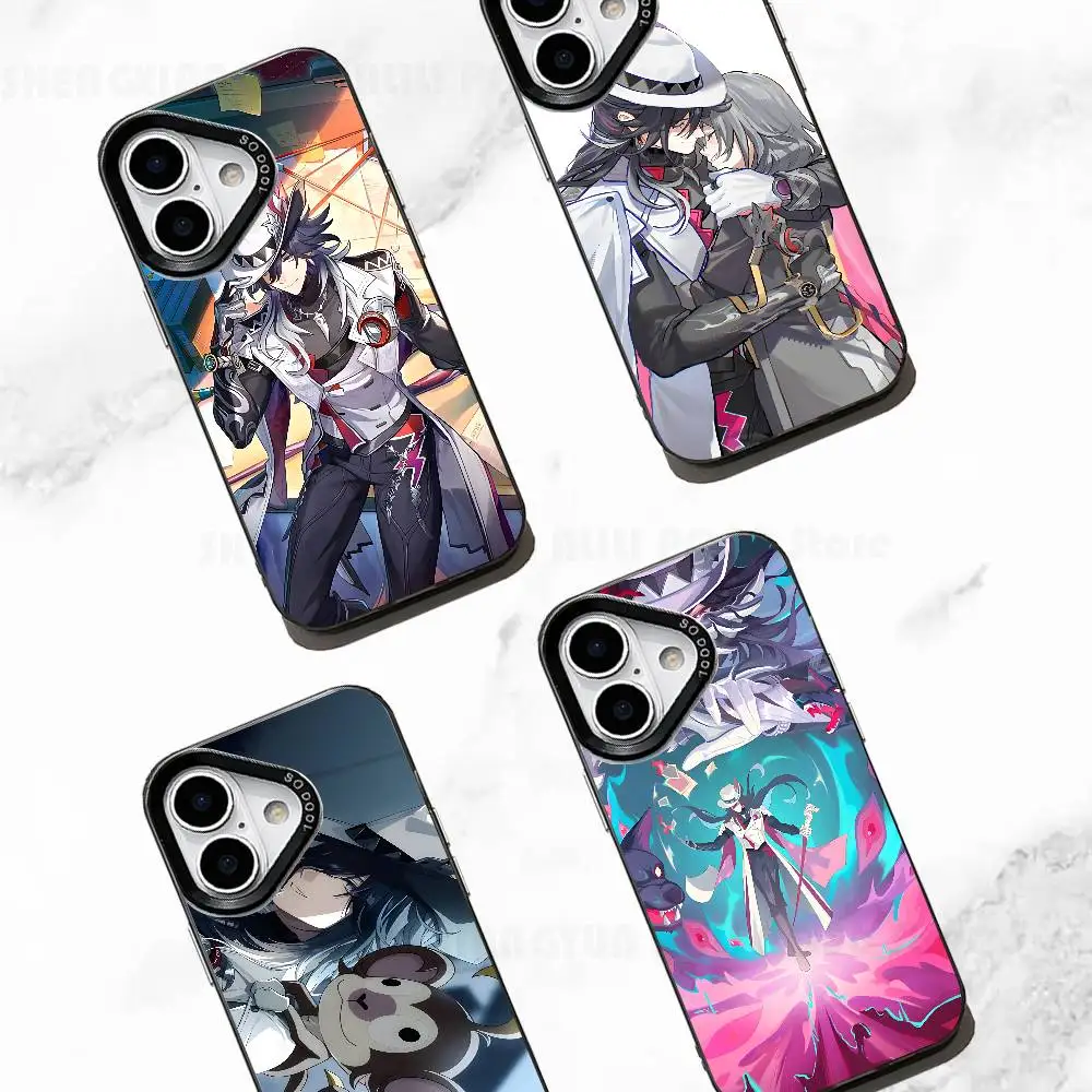 

Cartoon Game Figure HSR Ashveil Phone Case For IPhone 17 16e 16 15 14 13 12 Pro Max X XR XS MAX Back Cover
