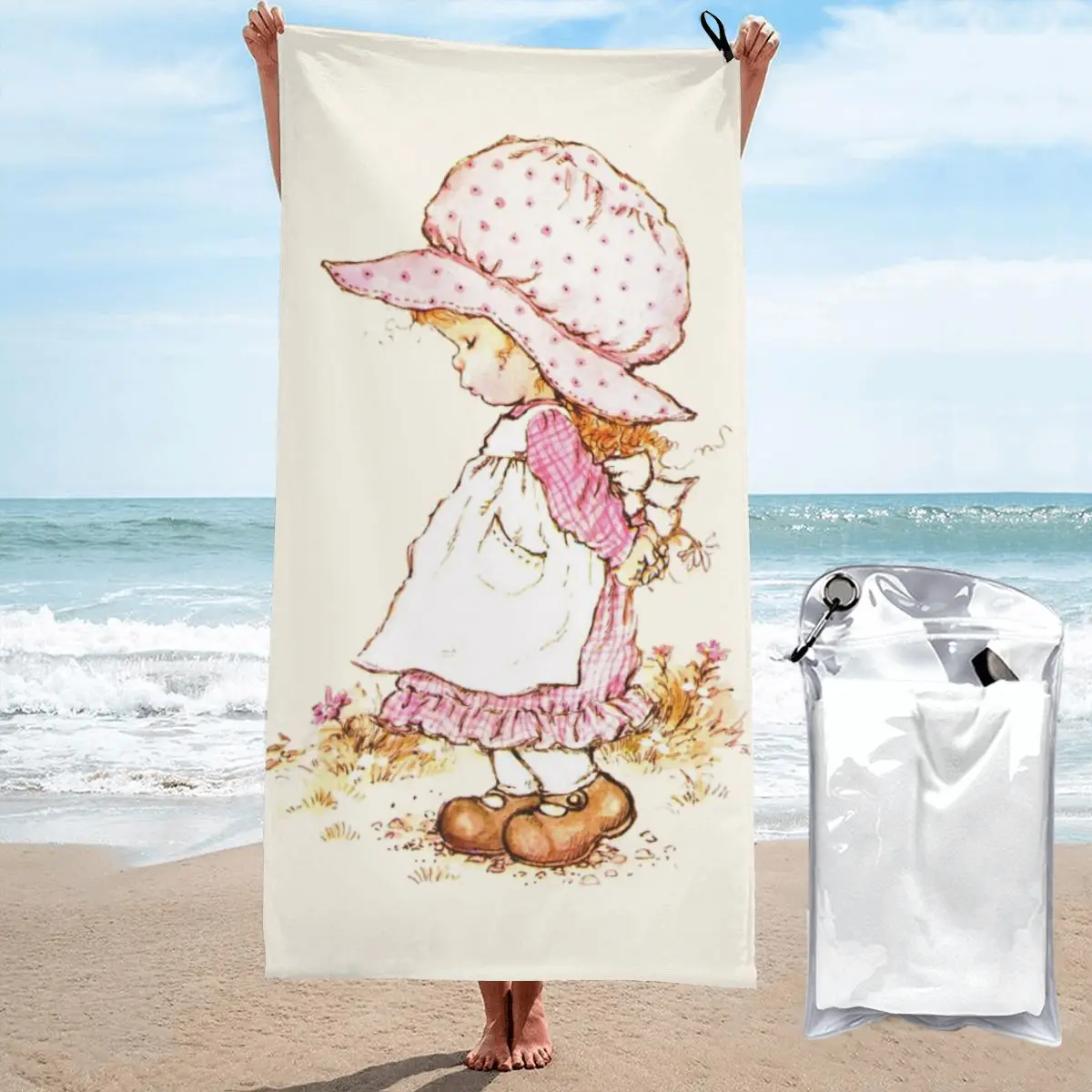 Sarah Kay Flower Girl Product Quick Dry Towel 2023 Summer Water Absorbing Towel Sandproof Quick Dry Surf Towels