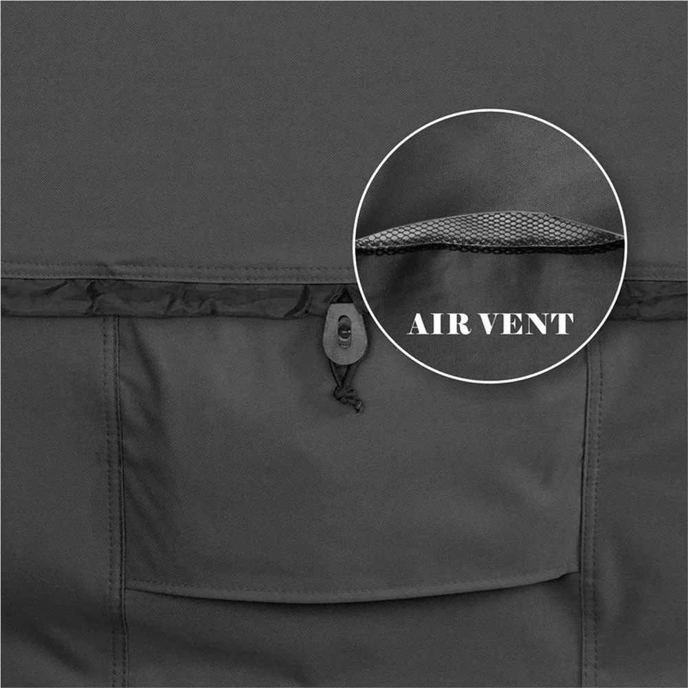 SPA Bathtub Pool Cover Square Waterproof Dustproof Windproof Pool Cover For Above Ground Pools Outdoor Furniture Dust Cover