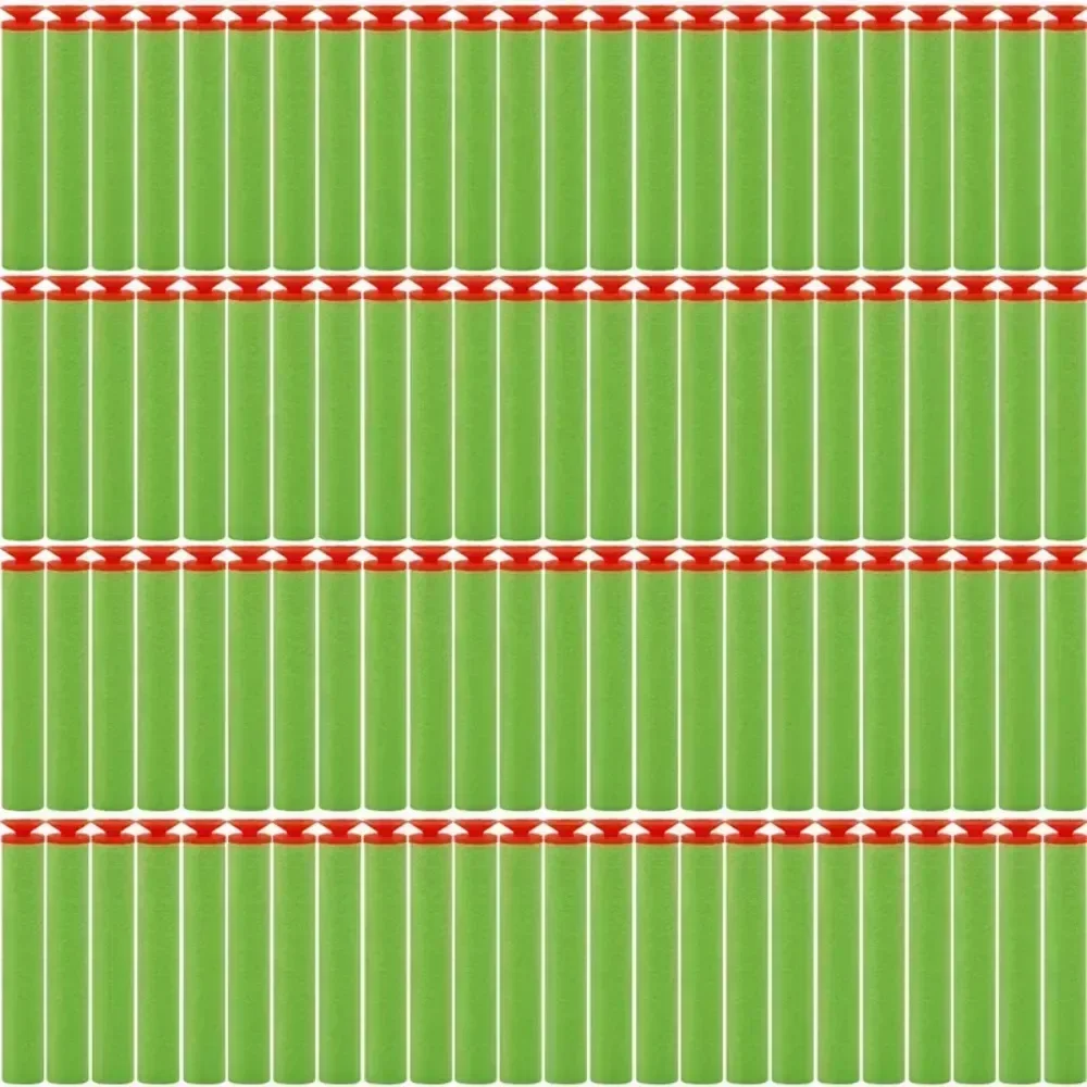 الأخضر مصاصة رئيس الرصاص 7.2 سنتيمتر ل N-سترايك النخبة سلسلة الناسفون رغوة إيفا عبوة السهام الاطفال لعبة البنادق الملحقات